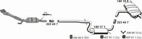 ERNST 071565 - Impianto gas scarico autozon.pro