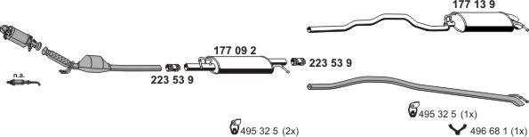 ERNST 071538 - Impianto gas scarico autozon.pro