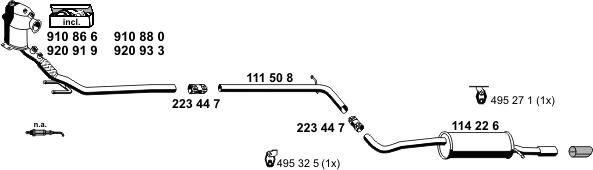 ERNST 071578 - Impianto gas scarico autozon.pro