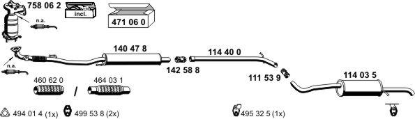 ERNST 071070 - Impianto gas scarico autozon.pro