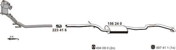 ERNST 071865 - Impianto gas scarico autozon.pro