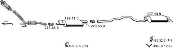 ERNST 071875 - Impianto gas scarico autozon.pro