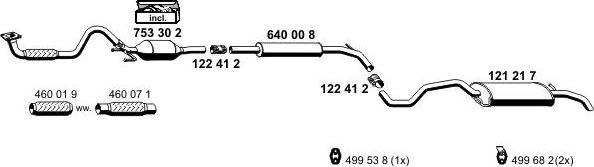 ERNST 071281 - Impianto gas scarico autozon.pro