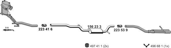 ERNST 071785 - Impianto gas scarico autozon.pro