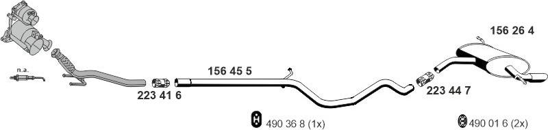 ERNST 072066 - Impianto gas scarico autozon.pro