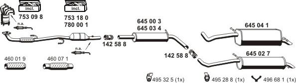 ERNST 190014 - Impianto gas scarico autozon.pro