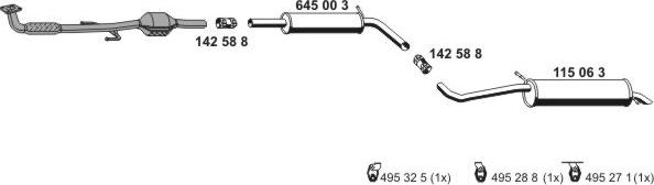 ERNST 190031 - Impianto gas scarico autozon.pro
