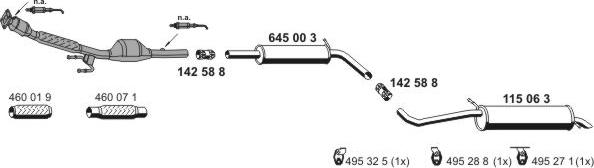 ERNST 190074 - Impianto gas scarico autozon.pro