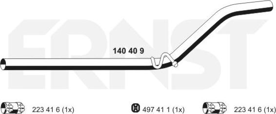 ERNST 140409 - Tubo gas scarico autozon.pro