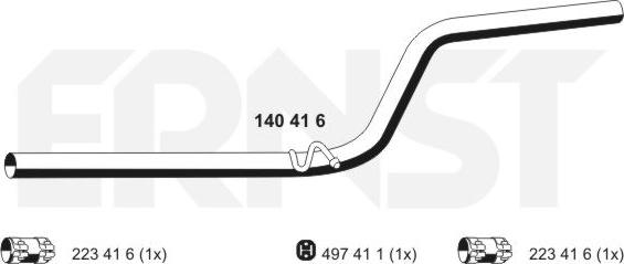ERNST 140416 - Tubo gas scarico autozon.pro