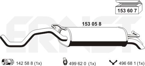 ERNST 153058 - Silenziatore posteriore autozon.pro