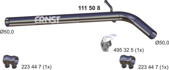 ERNST 111508 - Tubo gas scarico autozon.pro