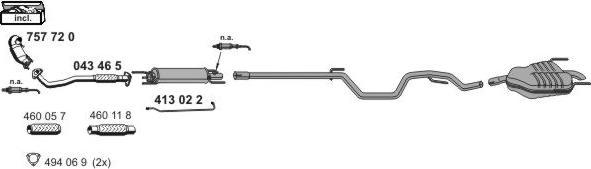 ERNST 120231 - Impianto gas scarico autozon.pro