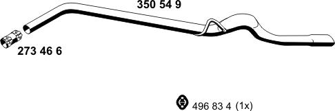 ERNST 350549 - Tubo gas scarico autozon.pro