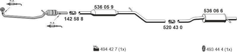 ERNST 360571 - Impianto gas scarico autozon.pro