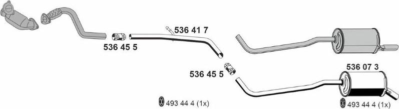 ERNST 360614 - Impianto gas scarico autozon.pro