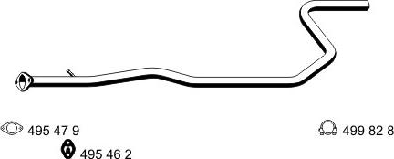 ERNST 313544 - Tubo gas scarico autozon.pro