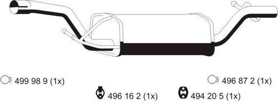 ERNST 313070 - Silenziatore centrale autozon.pro