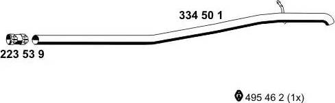 ERNST 334501 - Tubo gas scarico autozon.pro