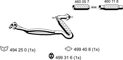 ERNST 330466 - Tubo gas scarico autozon.pro
