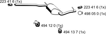 ERNST 244145 - Silenziatore centrale autozon.pro