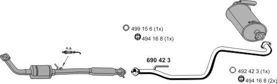ERNST 200072 - Impianto gas scarico autozon.pro
