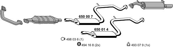 ERNST 210021 - Impianto gas scarico autozon.pro