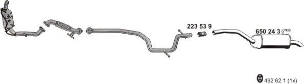 ERNST 210154 - Impianto gas scarico autozon.pro