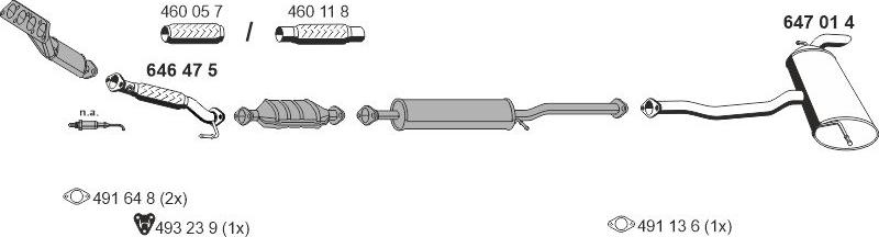 ERNST 220048 - Impianto gas scarico autozon.pro