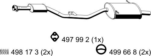 ERNST 273053 - Silenziatore posteriore autozon.pro
