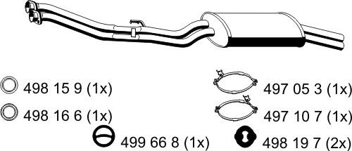 ERNST 273190 - Silenziatore posteriore autozon.pro