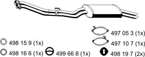 ERNST 273275 - Silenziatore posteriore autozon.pro