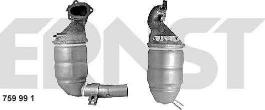 ERNST 759991 - Catalizzatore autozon.pro