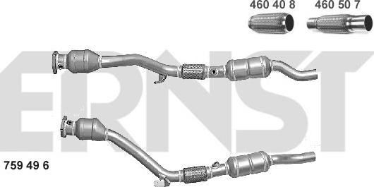 ERNST 759496 - Catalizzatore autozon.pro