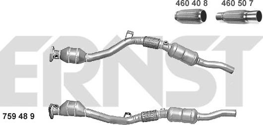 ERNST 759489 - Catalizzatore autozon.pro