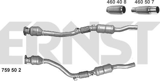 ERNST 759502 - Catalizzatore autozon.pro