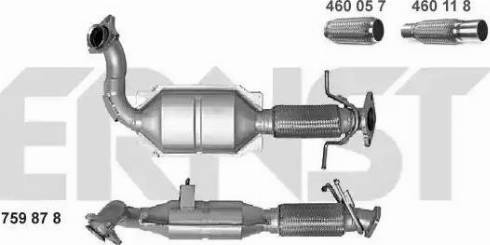 ERNST 759878 - Catalizzatore autozon.pro