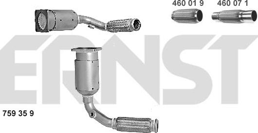 ERNST 759359 - Catalizzatore autozon.pro