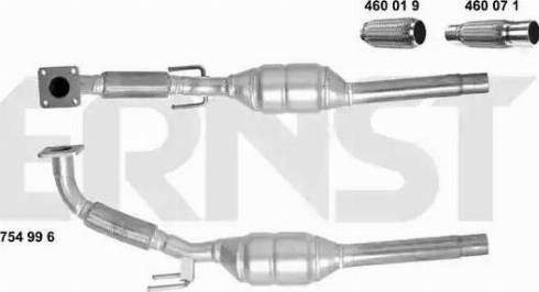 ERNST 754996 - Catalizzatore autozon.pro