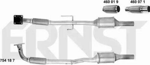 ERNST 754187 - Catalizzatore autozon.pro