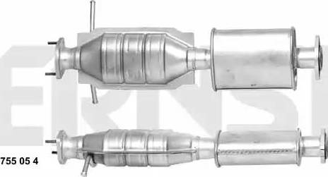 ERNST 755054 - Catalizzatore autozon.pro