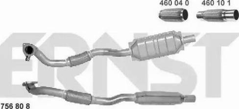 ERNST 756808 - Catalizzatore autozon.pro