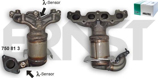 ERNST 750813 - Catalizzatore autozon.pro