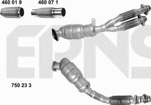 ERNST 750233 - Catalizzatore autozon.pro