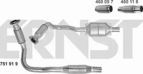 ERNST 751919 - Catalizzatore autozon.pro