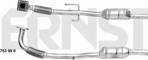 ERNST 753990 - Catalizzatore autozon.pro