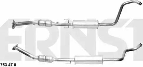 ERNST 753470 - Catalizzatore autozon.pro