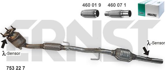 ERNST 753227 - Catalizzatore autozon.pro