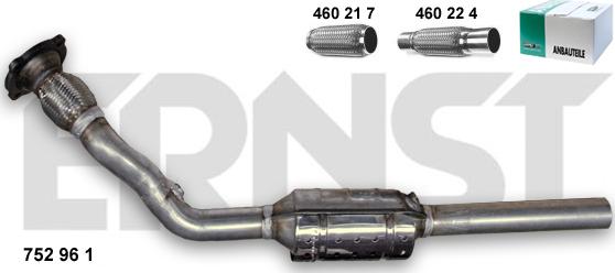 ERNST 752961 - Catalizzatore autozon.pro