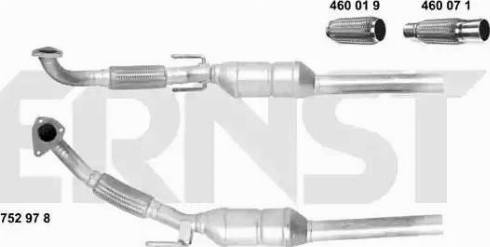 ERNST 752978 - Catalizzatore autozon.pro